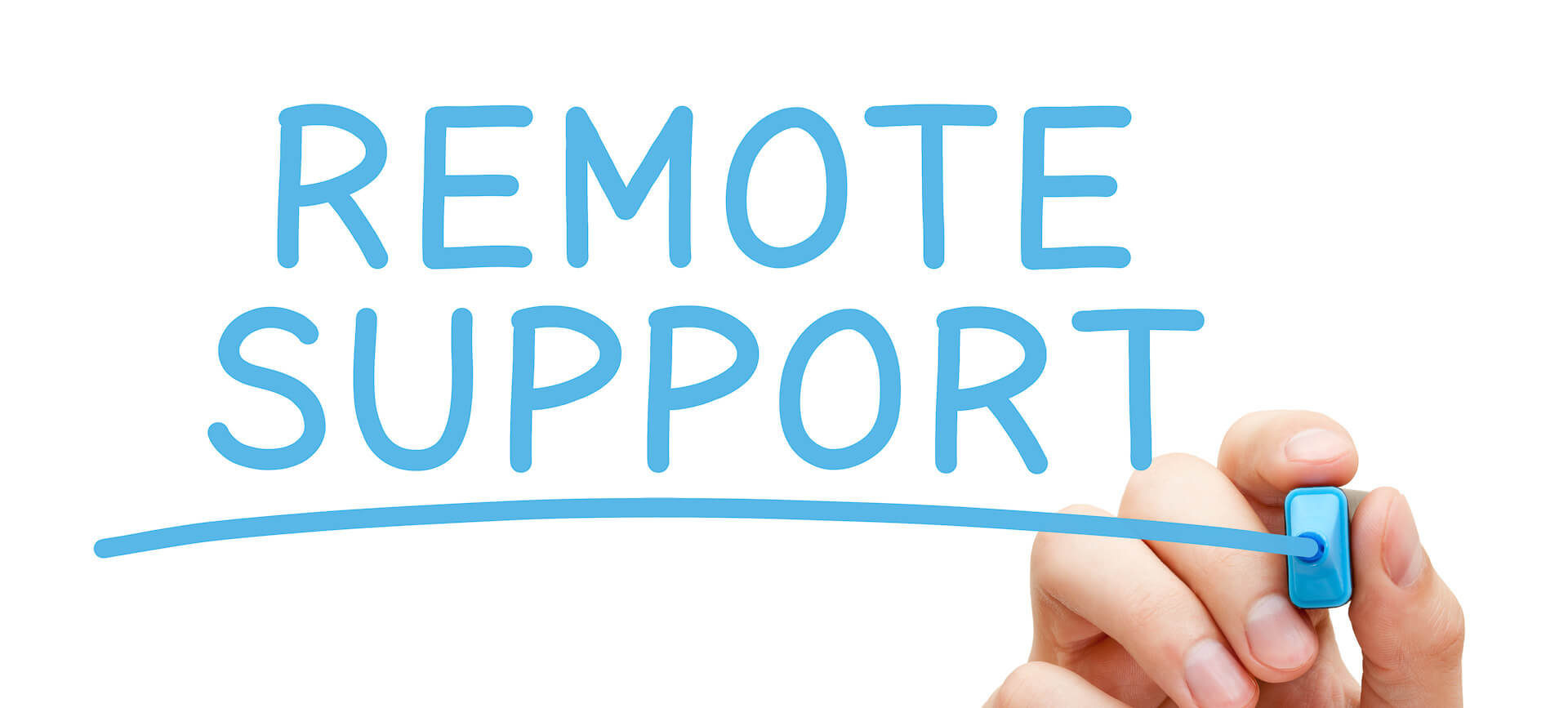 remotely support
